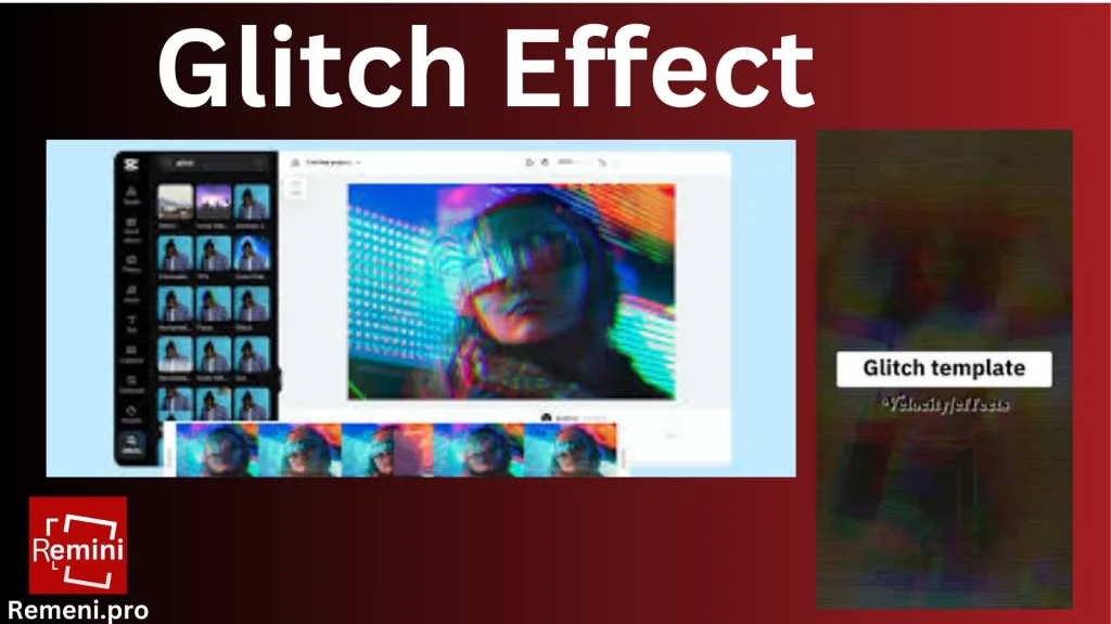 glitch effect